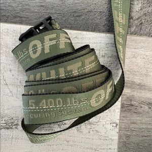 Authentic Off White Industrial Belt